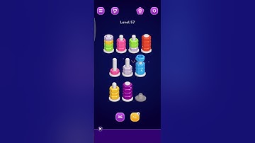 Nut Sort - Level 57 (Gameplay)