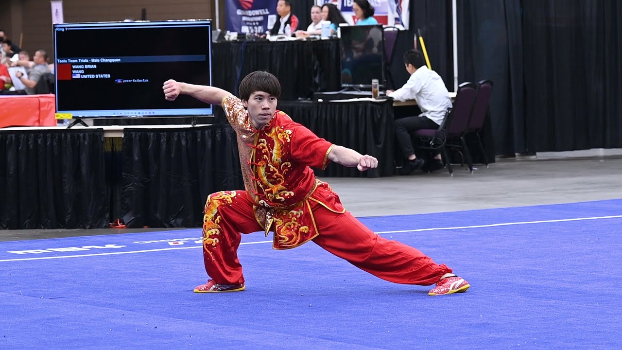 Brian Wang - Male Changquan - 9.55 - USA ADULT WUSHU TEAM TRIALS 2023