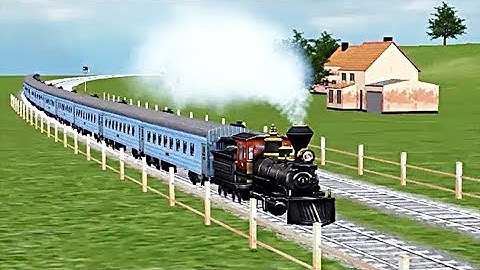 Train Sim - Southern England Using Mogul Steam Locomotive - Simulasi Kereta Api