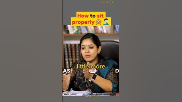 How to sit properly 😱|UPSC Interview..#shorts