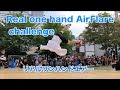 Real one hand airflare challenge リアルワンハンドエアー チャレンジ