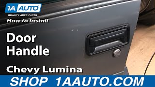 PartsChannel OE Replacement Exterior Door Handle Chevrolet Lumina 1990-1994 