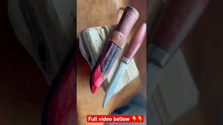 TRADITIONAL Nordic Wood Sheath for  Morakniv Classic Knife #moraknife #knifecollection #restoration