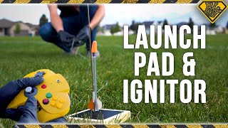 DIY Pen Rocket Launchpad! TKOR Shows You How To Make A Mini Rocket Launch Pad and Ignitors!