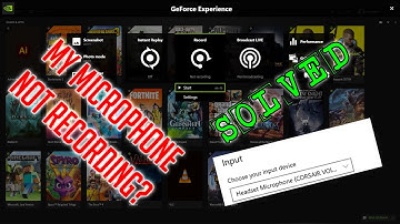 HERE IS MY HOW TO - Fix your Microphone not recording voice in Nvidia Shadow Recording - SOLVED.