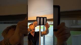 Framing A Floating Media Wall