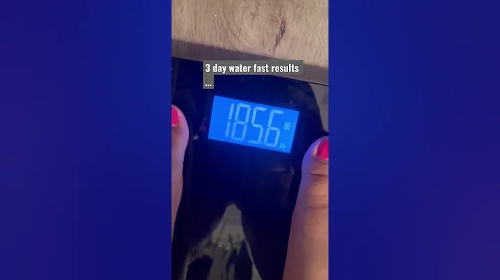 3 day water fast results #waterfasting #weightlossjourney #weightloss #diet #newvideo #shorts