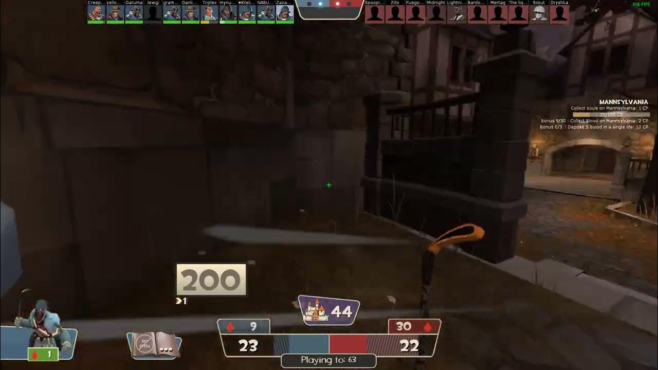 Tf2 Hardest Scream Fortress Contract (real) YouTube