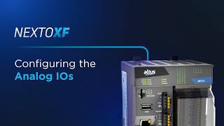 Nexto XF #82 - Configuring the Analog IOs