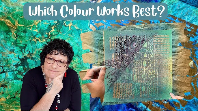 Video tutorial teaches you how to use Brusho watercolor crystals three  different ways with spray starch. Lisa's Stamp Stu…