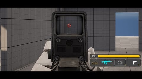 UnrealEngine5  TPS GameDev #15 Weapon Reticle ADS Mode.
