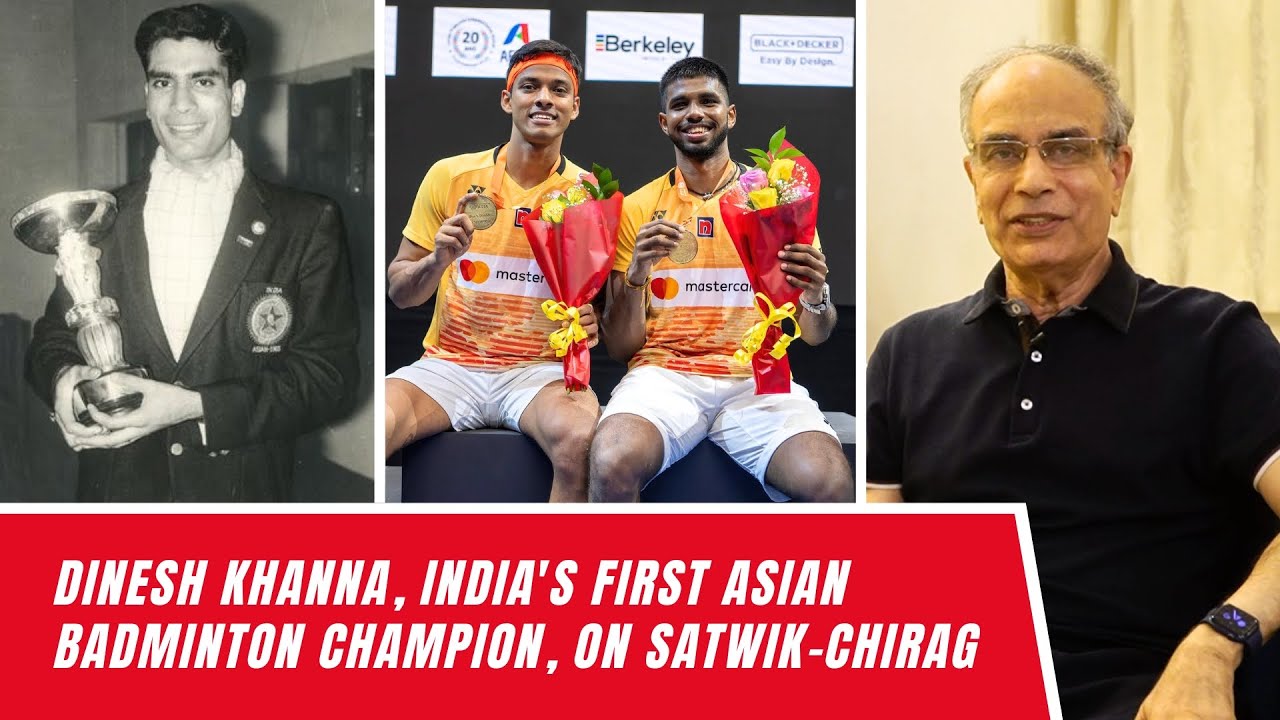 東南アジア　ケンディ Dinesh Khanna, India's First Asian Badminton Champion, on Satwik