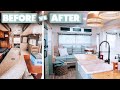 Couple Renovates UGLY Fifth Wheel Camper into A Beautiful “Farmhouse” Tiny Home On Wheels!!!
