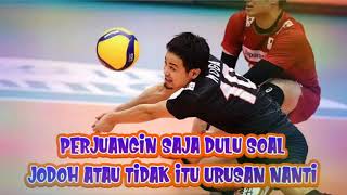 story wa volly ball.kata'bijak