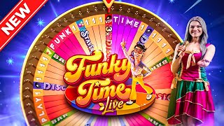 HUGE WIN on *NEW* FUNKY TIME Live Game Show! screenshot 4