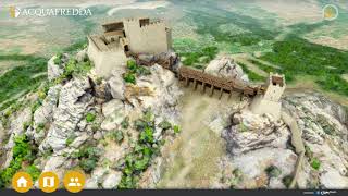 Castello di Acquafredda ricostruzione 3D - Siliqua Ottobre 2020