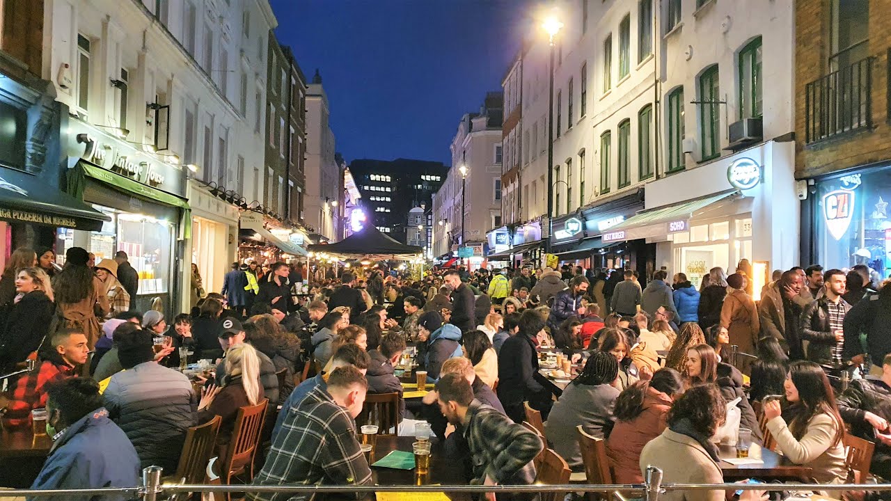 🔴 London Nightlife after the lockdown 2021 - China Town, SOHO, Leicester Square