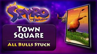 Town Square - Skill Point: All Bulls Stuck | Spyro Reignited Trilogy