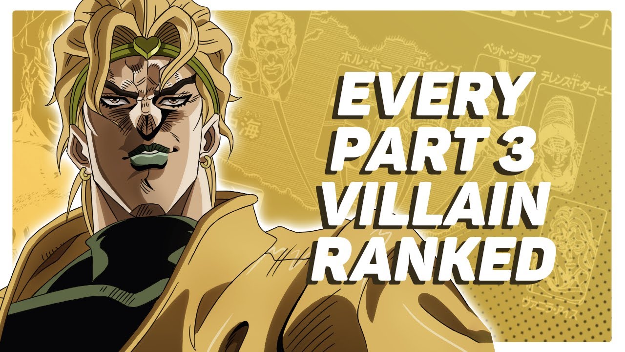 Dio does some of the most deplorable things we see Jojo villains