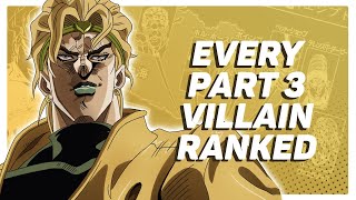 Every Stardust Crusaders Villain, Ranked From Weakest To Strongest