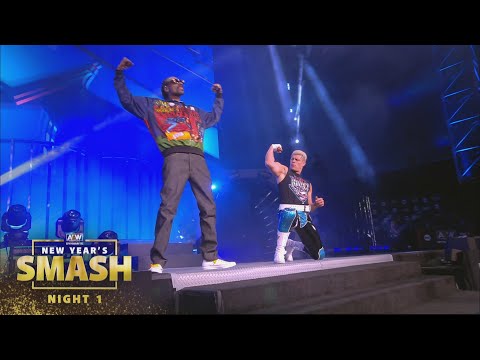 The Coolest Entrance of the Year - Snoop Dogg and Cody Rhodes | AEW New Year's Smash Night 1, 1/6/21