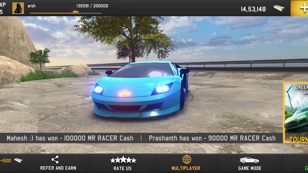 Mr_racer all car unlock 00000000 money 🤑💰