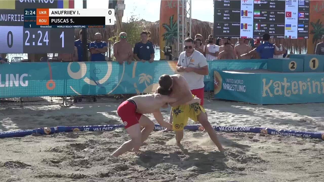 Ivan ANUFRIIEV (UKR) vs. Stefan PUSCAS (ROU) • KnockOut • Men's BW 60Kg