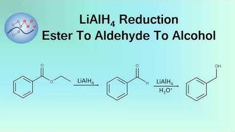 LiAlH4 Reduction, Ester To Alcohol Mechanism | Organic Chemistry