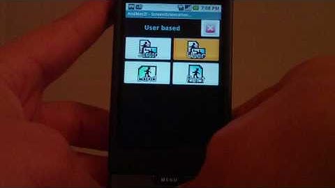 AndNav - Changing ScreenOrientation