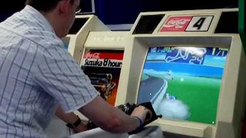 Suzuka 8 Hours Arcade - Gameplay with Sub-titles