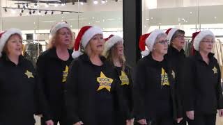 Rock Choir sing I Wish It Could Be Xmas Everyday at the Merry Hill Shopping Centre (10/12/23)