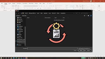 กูคืนไฟล์ที่ลืม Save Microsoft Office #PowerPoint