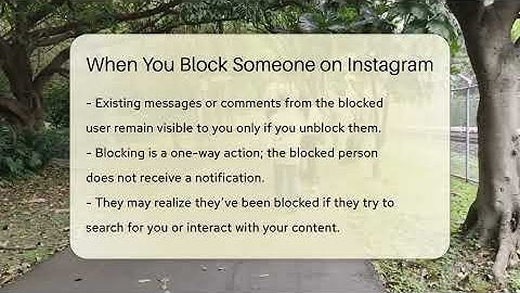 When You Block Someone on Instagram - Everyday-Networking