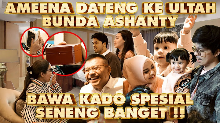 KEJUTAN ULANG TAHUN AMEENA IBU AHANTY! ATTA AUREL AALIYAH THARIQ ANANG SANGAT SELAMAT!!