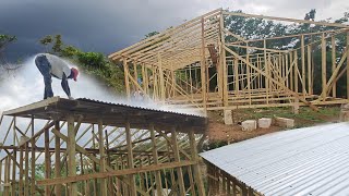 Update on my sister's house in Westmoreland | Roof installation