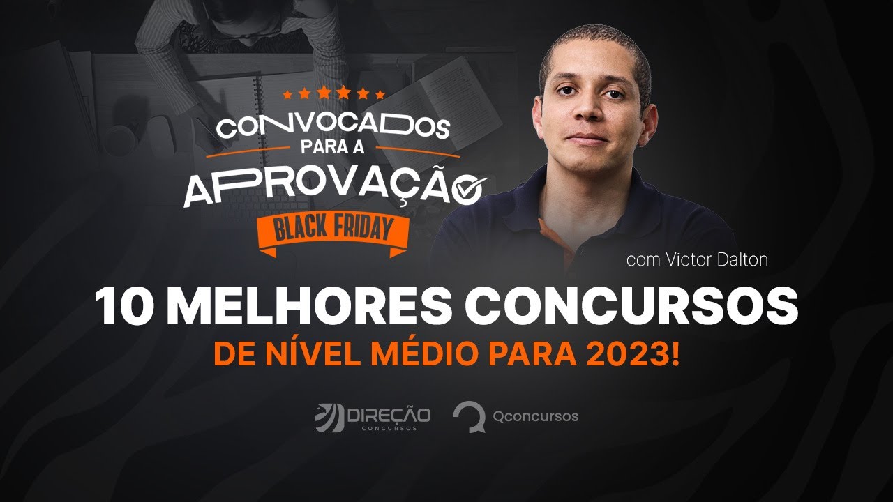 Concursos nível médio as 10 melhores oportunidades para 2023! YouTube