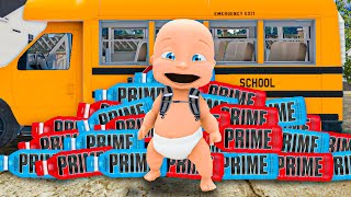 Baby Brings PRIME To School!
