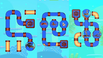 save the fish / pull the pin max level mobile game  pull the pin android game level 101-150