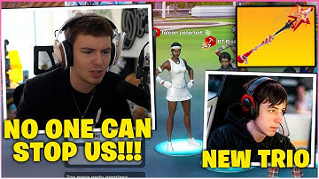 CLIX & PETERBOT Challenge PROS To a REALISTIC 3v3 WAGER After DROPPING EOMZO! (Fortnite Moments)