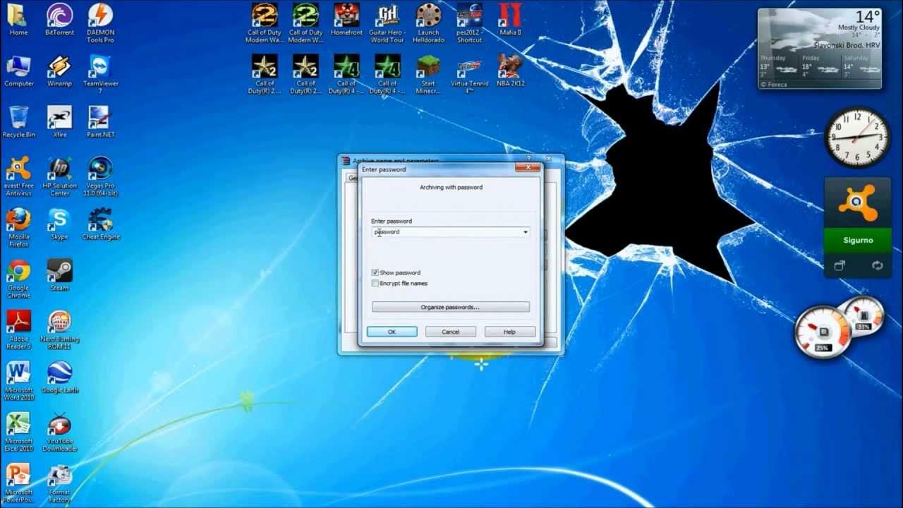 how-to-lock-a-folder-with-password-youtube