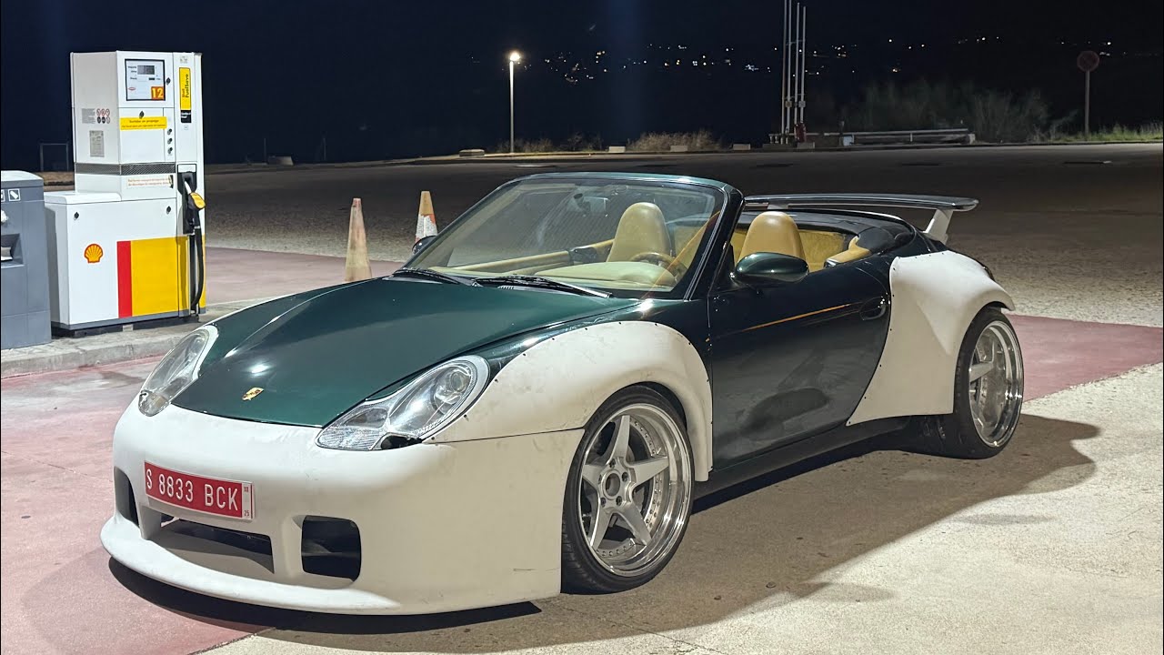 ポルシェ　K.MODELS BODY KIT No.004 PORSCHE 24 Porsche 911 Carrera 4 Electric conversion. Body kit final