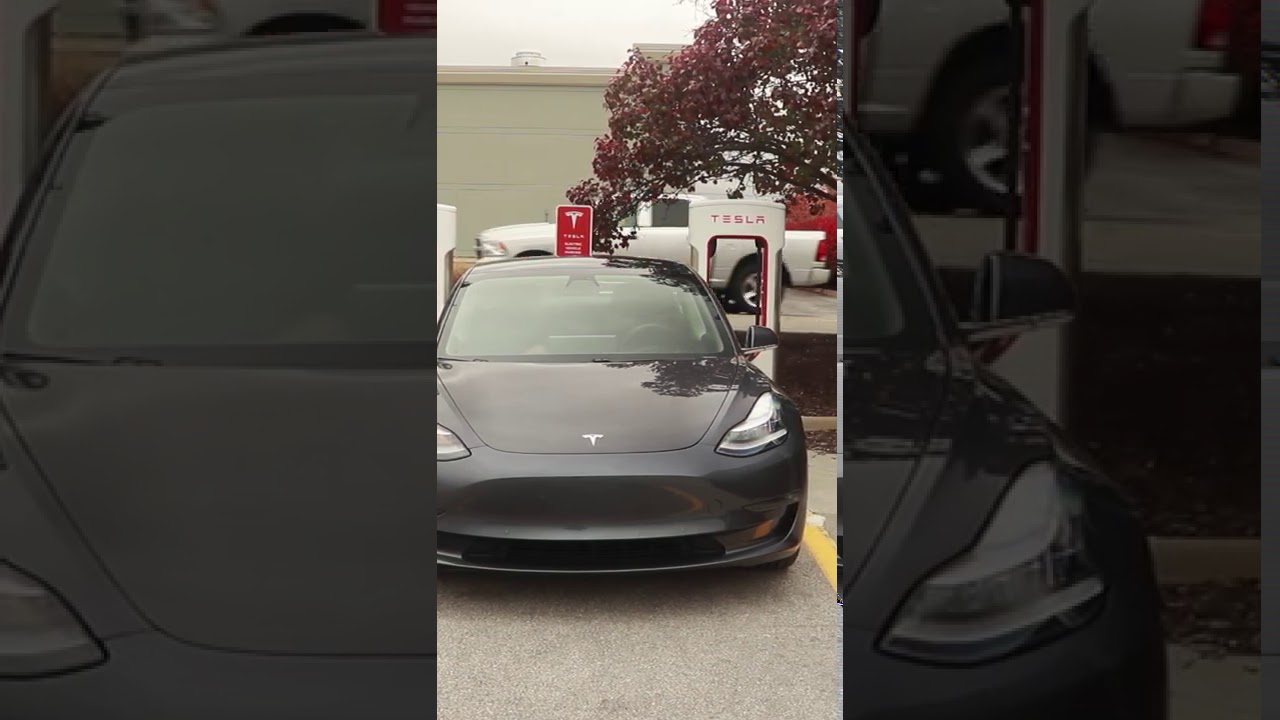 How long does supercharging actually take? shorts YouTube