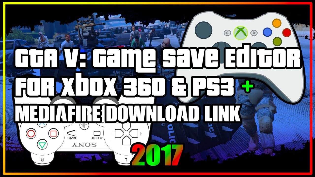 GTA V: Game Save Editor For Xbox 360 & PS3 + Mediafire ...