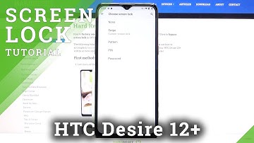 How to Set Up Screen Lock on HTC Desire 20+ - Add Lock Screen