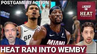Download lagu REACTION: Miami Heat's Streak RUINED By Victor Wembanyama | Still Some POSITIVE Takeaways vs Spurs