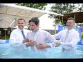 Святе водне хрещення по вірі у Церкві "Нове Життя". 31 травня 2020.