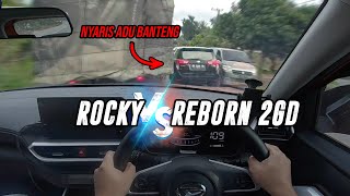 Super Nekat ‼️ Aksi Reborn Diesel Ngejar Rocky Turbo Di Jalan Lintas Timur Jambi Palembang