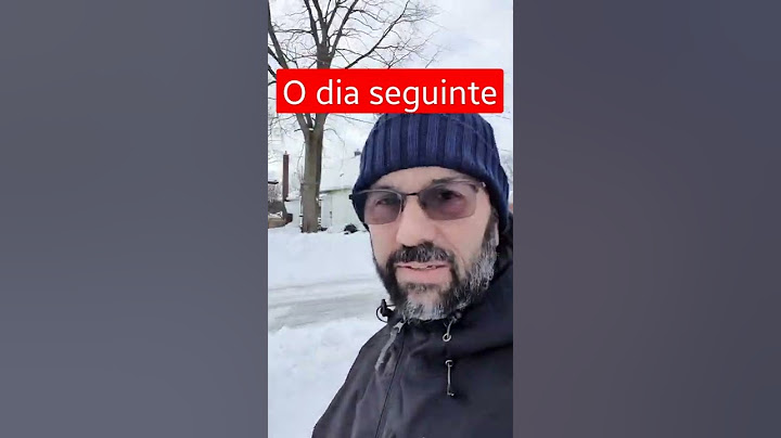 O DIA SEGUINTE A UMA DAS PIORES TEMPESTADES DE NEVE DOS ÚLTIMOS 50 ANOS EM NIAGARA FALLS, NO CANADÁ
