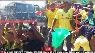 🔴LIVE_HD Kikosi Cha Yanga Kilivyowasili KIGOMA Kila KONA Mashabiki WALIAMSHA Dude...