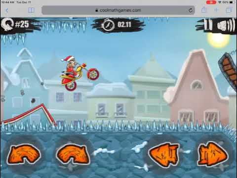 Moto X3m Winter Level 12 Amazing Trick World Record by Snuky - Y8 games 